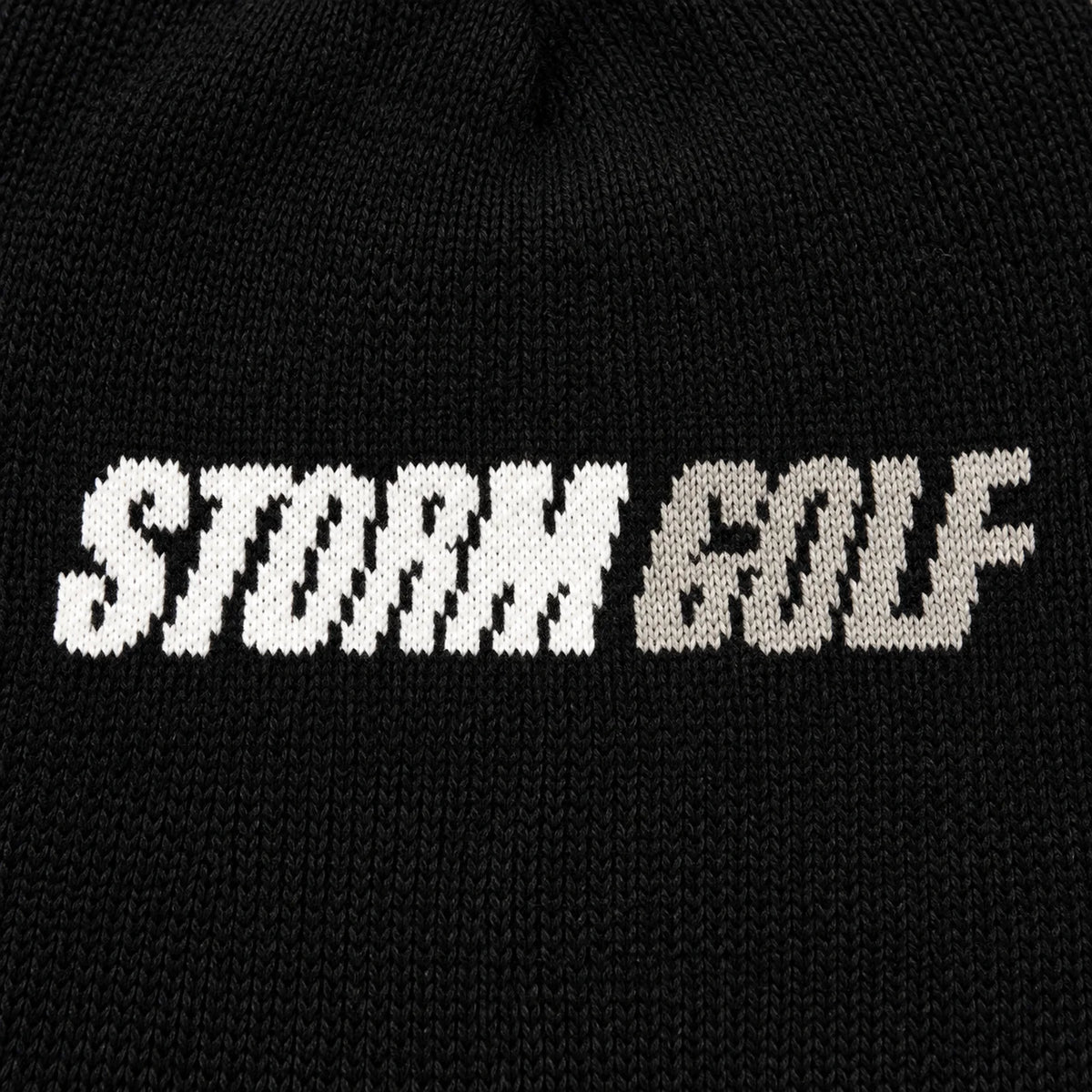 Lifestyle Beanie Typeface Hat (Black)