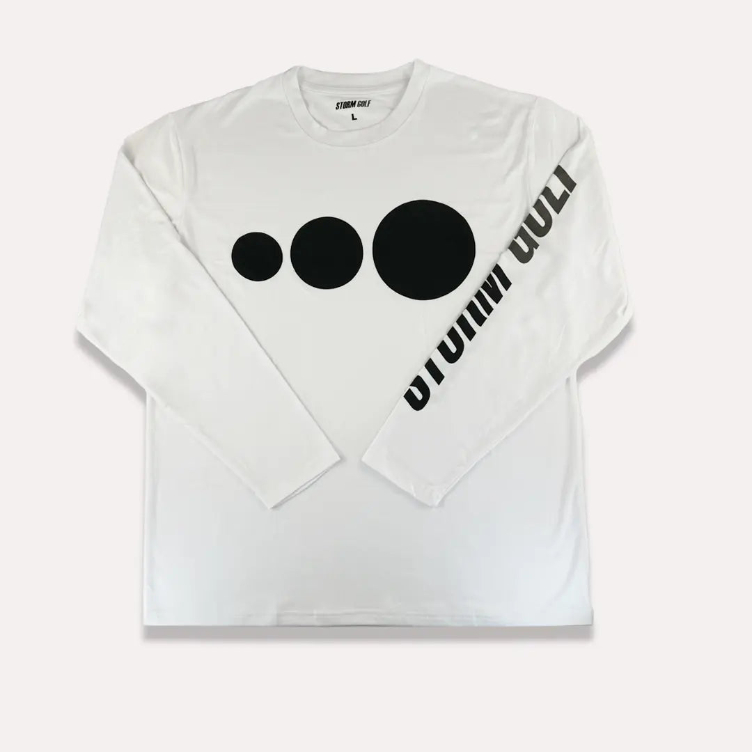 Tri-Blend Long Sleeve T-Shirt (White)