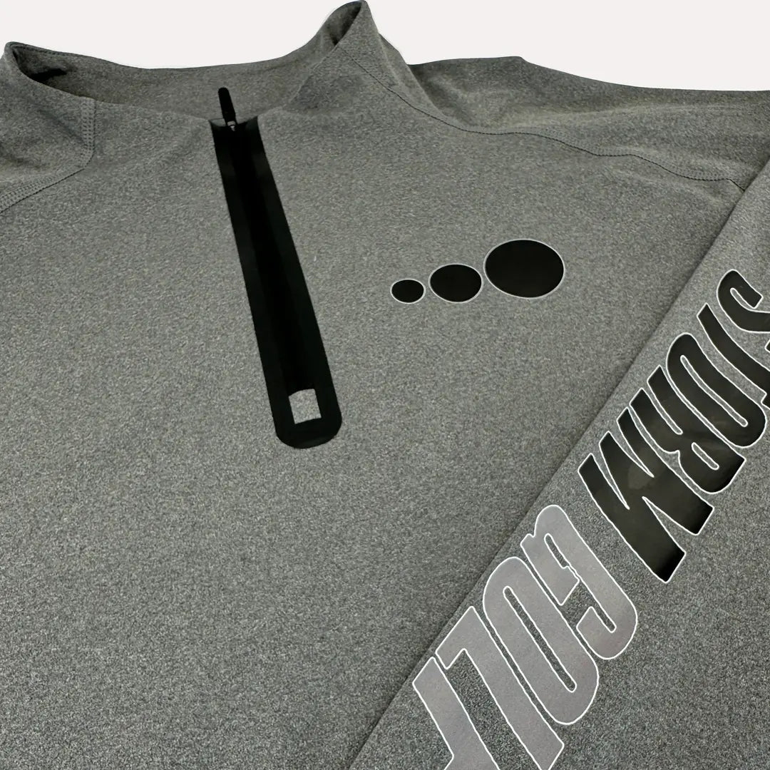 1/4 Zip Pullover (Grey)