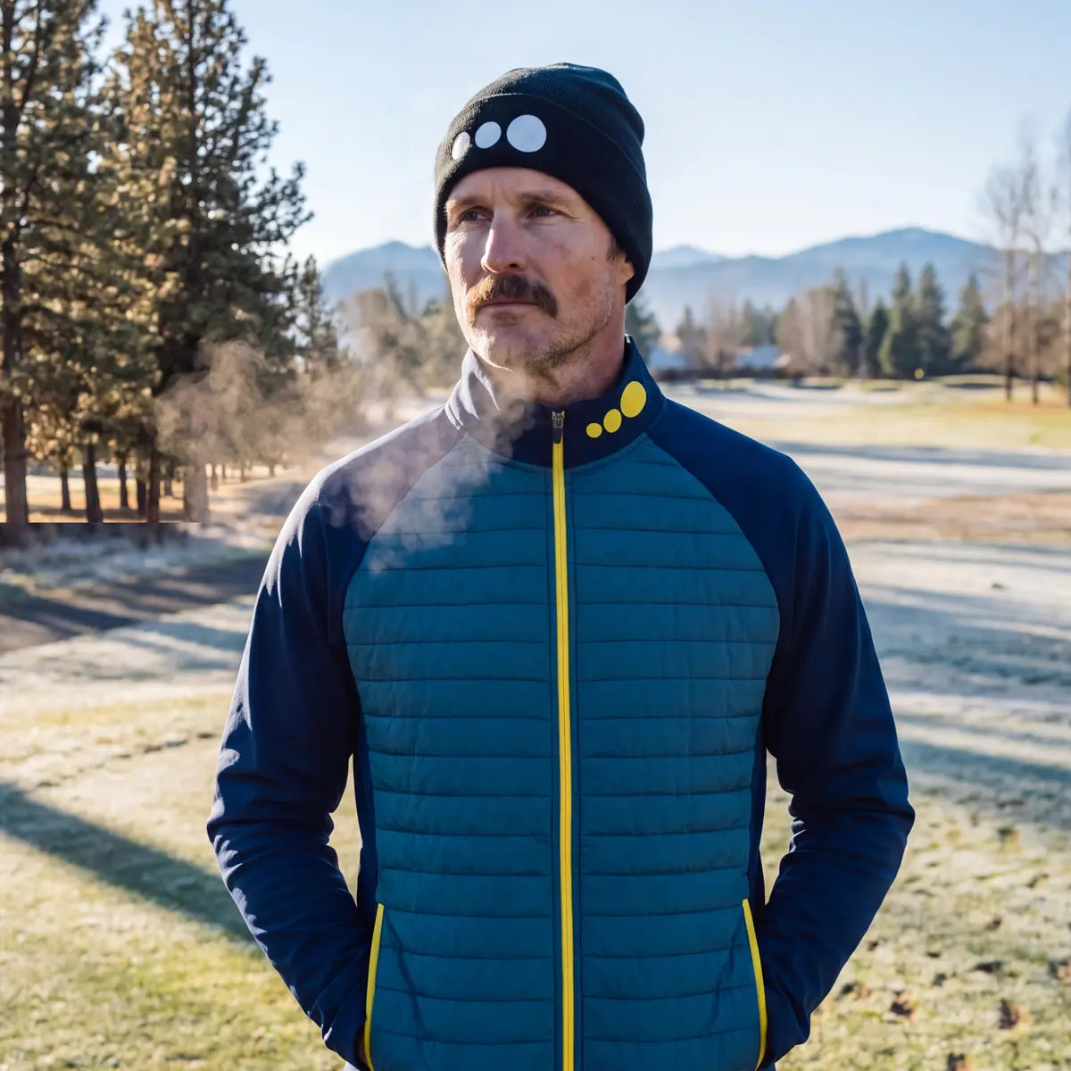 Hybrid Golf Jacket (Blue)