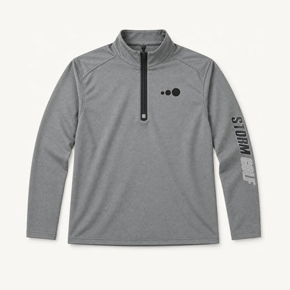 1/4 Zip Pullover (Grey)