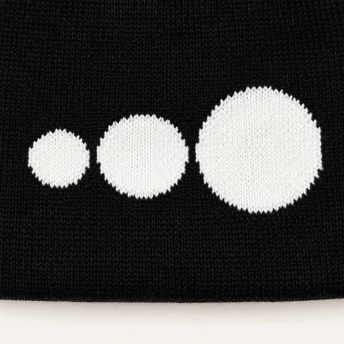 Lifestyle Beanie Typeface Hat (Black)