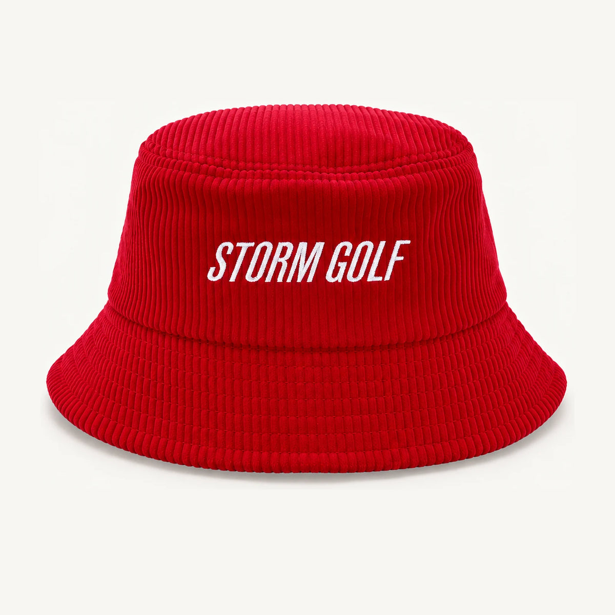 Old-School Bucket Hat (Red)