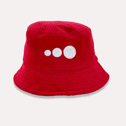 Old-School Bucket Hat (Red)