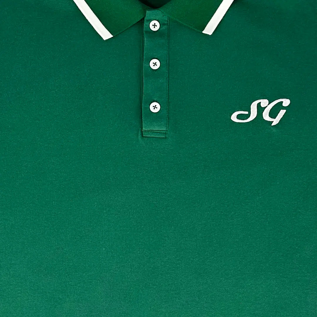 Vintage Cotton Polo (Green)